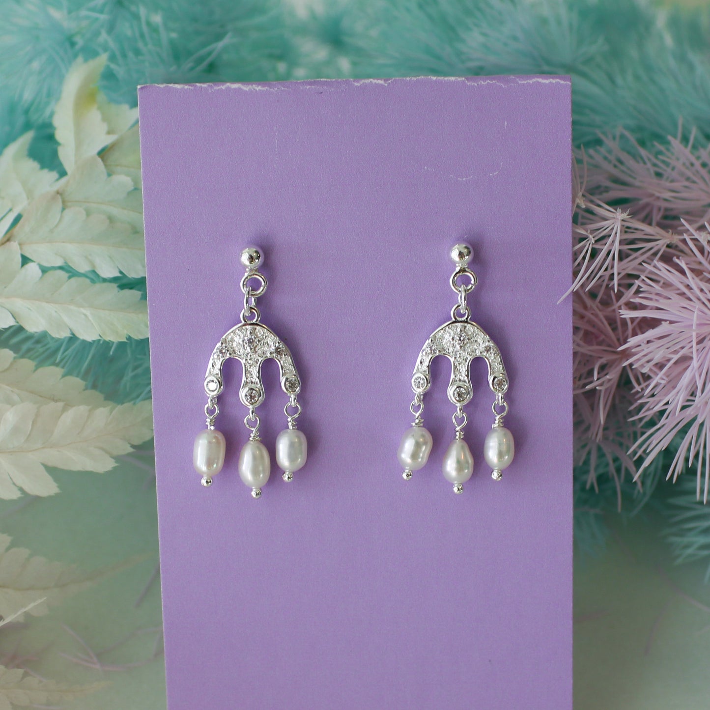 Santorini Earrings - Silver